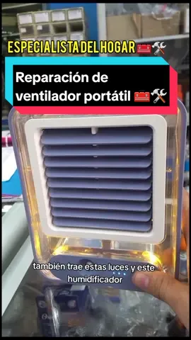 Así es como reparamos este ventilador portátil|Servicio técnico. #Reparacion #serviciotecnico #ReparaciónElectrónica #ventilador #miniventiladorportatil #ventiladorportatil #humidificador #Electrodomésticos #viralreels #MantenimientoElectrodomésticos #fyp 