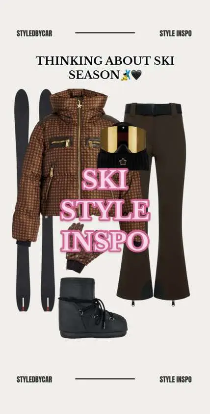 loves a good fit while on ski vacay🎿🖤 #skioutfit #winteroutfitinspo #skifit #snowboardingoutfit #apresski #chicoutfit 