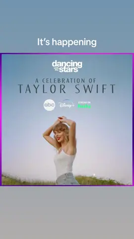 Are you ready for it? @Dancing with the Stars #DWTS @Taylor Swift 