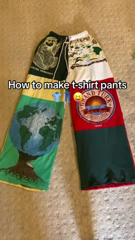 Most of these were my old t-shirts from places I’ve traveled to!! #sewingtiktok #upcycling #sewing #sustainablefashion #sewingtutorial 