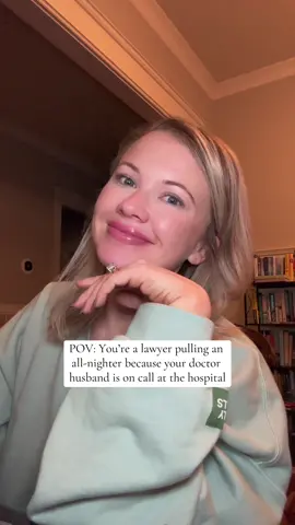 Always a good time to dig in on some of my cases when Jon (the hot doctor 🤣💗) is already staying up because he’s on call at the hospital. Plus y’all know me, I’m a night owl anyway. I worked on some seriously interesting injury cases tonight. The cases that make my brain work hard are my favorite! 😊 #lawyer #doctor #lawyersoftiktok #doctorsoftiktok #lawtok #doctok #physician #attorney #hospitalist 