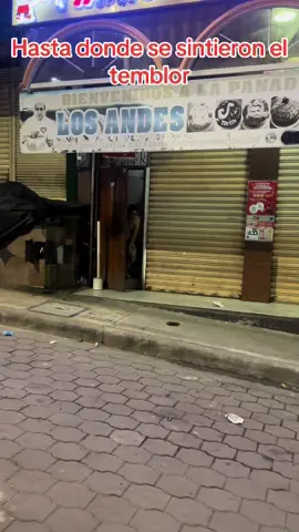 #temblor #ecuador si sintieron el temblor asta donde nomas 