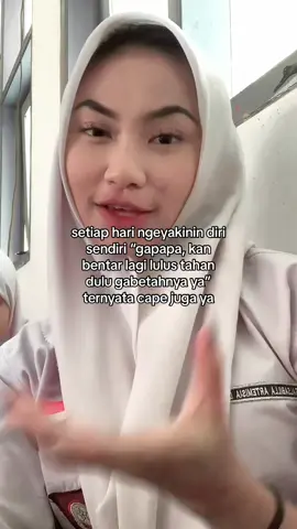 sekola bukan ditempat yang kita mau beneran seberat itu