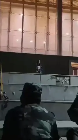 軍訓吊帶姐，大饅頭都甩出來了真勁爆，主頁有後續#軍訓 #甩nai 