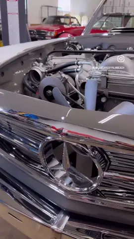 1967 250SL Mercedes Benz Pagoda final assembling air intake.  Classic Mercedes Benz restorations  ☎️ +1-305-775-2234 by @uniquecarsofpalmbeach    #restoredbyuniquecars #mercedesbenz #classicmercedesbenz ##250SL #uniquecarsofpalmbeach