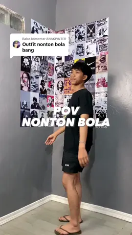 Membalas @ANAKPINTER nih bro versi gua #povnontonbola #outfitnontonbola #outfitideas #casual #fyppppppppppppppppppppppp 