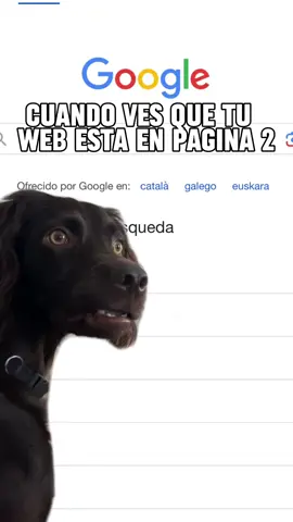 Cuando ves que tu web ha bajado a la página 2 de Google. • • #Meme #MemeCut #marketing #marketingdigitaltiktok #marketingdigital #memestiktok #marketingmeme #emprenderonline 