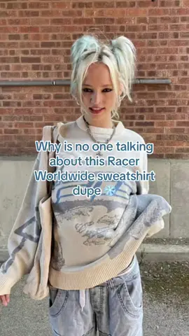 Racer worldwide ice sweatshirt! Must have for winter!!!!!! ❄️ #racerworldwide #racerworldwideknit #racerworldwidesweater #racerworldwideice #racerworldwidejackets 