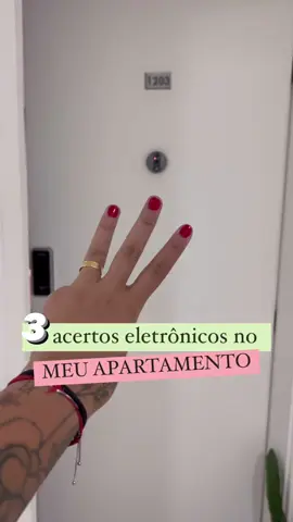 Acertei em todos, nao abro mão de nenhum 👊🏻 #apartamento #ape #olhomagicodigital #fechaduraeletronica 