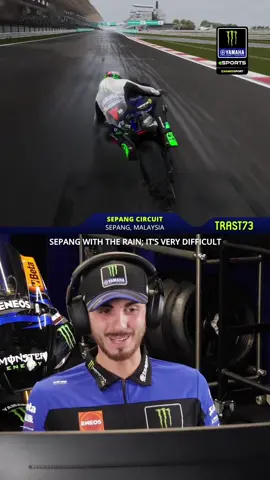 The long straights at the Sepang International Circuit are iconic, but there's more technique to this track than just going full gas (especially when riding in wet conditions) ✊ #MonsterYamaha | #MotoGPeSport | #73Trast | #Trastevere73 | #MalaysianGP 