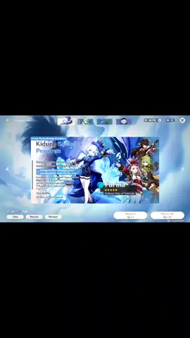 Kemarin sempat mimpi ngegacha dibanner furina dapet furina menang rate off sama signaturenya menang rate off juga wkwkwkwk makasih banyak hoyoverse 😋 #GenshinImpact #genshinimpactindonesia #fypシ #fyp #hoyoverse 