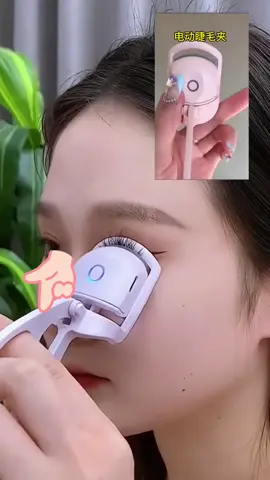 Heated Eyelashes Curler, USB Rechargeable Electric Eyelash Curlers with 2 Level Temp,Quick Heating & Long-Lasting Curling Effect#fyp #eyelashes #curler #foryou #tiktokshopsg #sg #tiktokmademebuyit #tiktokshop