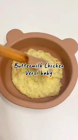 Part 2 | Buttermilk chicken ✨ First time masak menu ni. Alhamdulillah aydeen suka sangat! Ibu pun happy tengok dia makan🥰  Mommy mommy boleh cuba resepi ni okay.  #makananbaby7bulan #buttermilkchicken #baby7months #mealideas 