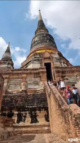 Wat Yai Chimongkol in Ayutthaya Thailand.(วัดใหญ่ชัยมงคล อยุธยา) Wat Yai Chimongkol formerly named 