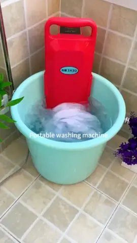 Do you have a portable washing machine #Portablewashingmachine #Washingmachine #Amustforlazypeople #goodthings #Beautiful #foryou #Good #tiktok 