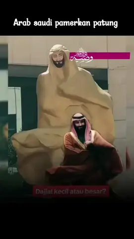 Heboh, Gambar Patung-Patung Keemasan Raksasa Mohamed bin Salman Viral Apabila kembali ke zaman jahilliah #fyp #fypシ゚viral 