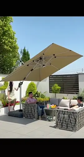 CSYP Payung Camp 27M Patio Umbrella Outdoor Sunshade Big Umbrella With  Sollar LED For Garden Parasol Payung Besar Payung Meja Garden Beach #payungcamp #payungoutdoor #payungbesar #payungmeja #goodthing #hotsellingitem🔥🔥 