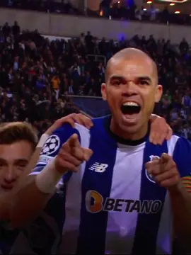 Legend 👑.  #championsleague #ucl #fcporto #pepe #defender #goal #greedy #tatemcrae    *content used for educational purposes. All under the fair use law (UCL) 
