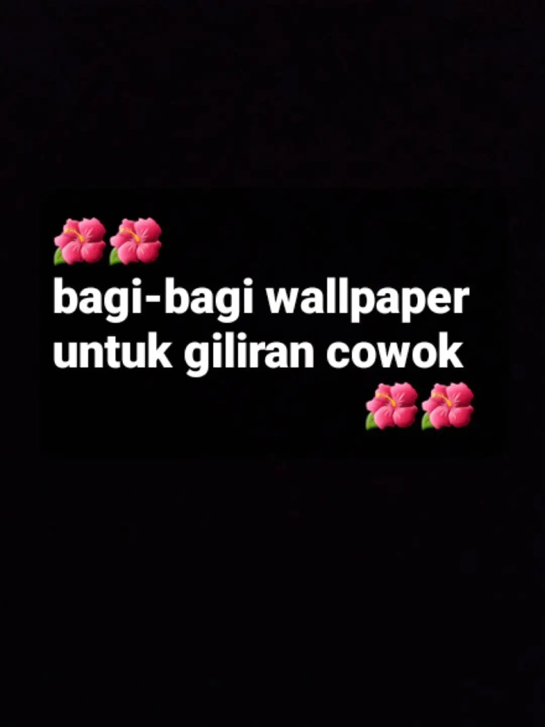 bagi-bagi wallpaper #cowok🌺