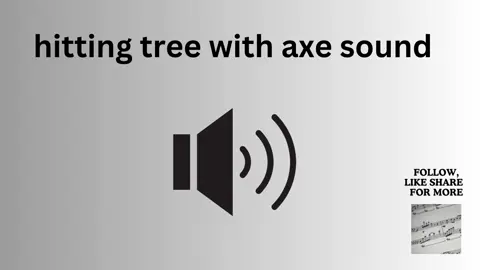 hitting tree with axe sound  #sounds #sound #soundsfx #soundfx #soundeffects #soundeffect #sound #sfx #sounds #sound