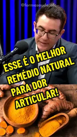 O melhor remédio natural para inflamações, acaba com a artrite, tendinite e reumatismo! - Dr. Tiago Rocha #saude #saudavel #alimentacaosaudavel #tiagorocha #curcuma #artrite #tendinite 