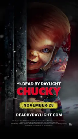 His name is Charles Lee Ray. Chucky to his friends...   You’ll be his friend ‘til the end, right?   Dead by Daylight: Chucky. November 28th.  PTB Patch Notes 👉 Link in bio. #deadbydaylight #dbd