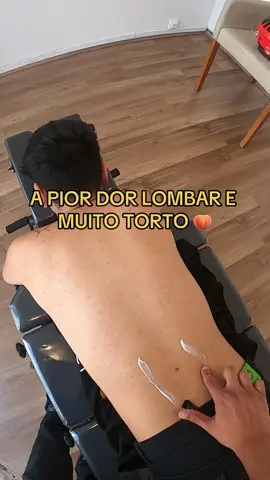 A pior inflamação lombar de todas 🍑 #quiropraxiapaulista 