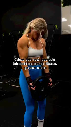 Se você está iniciando no mundo fitness, precisa saber disso ⚠️🏋🏼‍♀️ | #iniciantefitness #academia #dicas #gym #maromba 