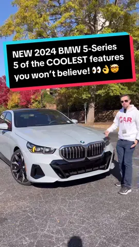 Here it is! The all-new 2024 BMW 5-Series! Boasting some amazing powertrain options (5 to be exact) this gets a BIG dose of 7-Series this year! The model shown today is the 530i xDrive which is the base powertrain setup with a 2.0L Turbo I-4 making 255hp. As tested price is a little over $73,000 and the fully loaded i5 M60 easily hits $100,000 with all the options. Are you digging the new 5-Series?? Let us know in the comments below! #bmw #bmw5series #bmw5 #bmwm #newcar #carsoftiktok #auotmotive #bmw7series #Tech #coolcars #carconfections 