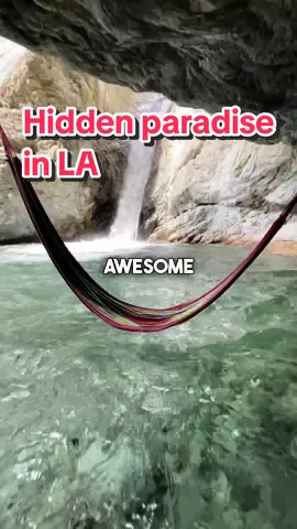 30 Foot natual waterslide in Paradise by LA!👀 @Nick Kratka 