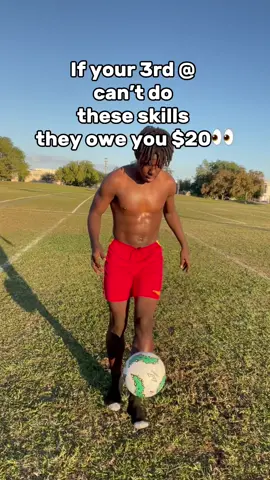 Run me my check lil boy @Daniel Vicich #fyp #football #tutorial #Soccer #skill 