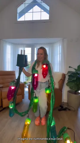 Pisca-Pisca gigante. Decoracao Natalina  #AprendaNoTikTok #natalnotiktok #natalnotiktok2023 #decoracaodenatal #diychallenge 