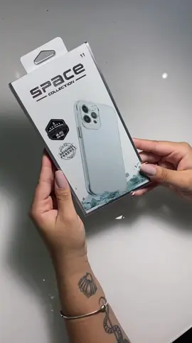 Capa Space Transparente Anti-impacto 🤩 #caseiphone #apple #iphone #fyp 