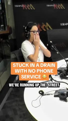 One of the last places you want to be when the Optus outage occurred is working in a storm water drain and you accidentally crack the ‘crapper pipe’ 😂 #fyp #mickmolloy #markgeyer #mickandmginthemorning #optus 