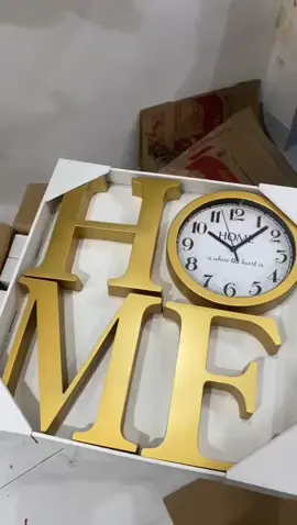 Aneka walldecor jam home huruf Informa 🥰🙏 #homedecordinding #walldecorhuruf #jamdindingesthetic 