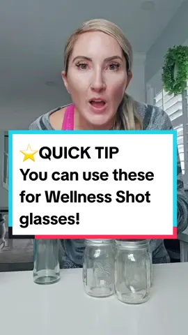 Here's a fun tip 👇 Use old spice jars for your wellness shots! . . Check out my wellness shot recipe series for some great wellness shot recipes and how to use a blender, juicer, strainer and nut bag to make Wellness Shots from the comfort of your own home . . #wellnessshots #holisticwellness #naturalremedies #antiaging #agelessbeauty 