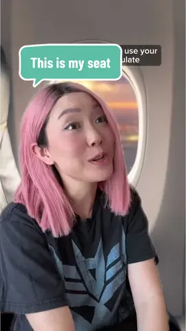 How you get VIP seating 😍 #cabincrewlife #jeenieair #rudepassenger 