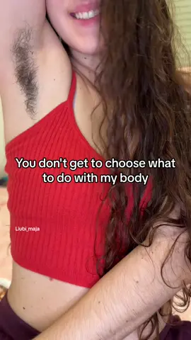 #CapCut you can't  #hairy  #fyp #hairyarmpits   #natural   #bodypositive  #hairywomenoftiktok  #hairygirl 