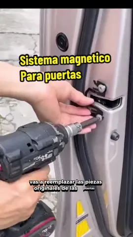Sistema magnetico oara puertas 😱 #accesorioscars #accesoriosautos 