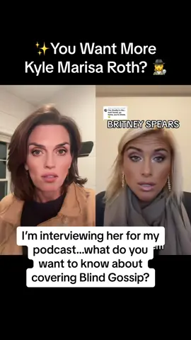 #duet with @KYLE MARISA ROTH #greenscreen What do you want to know about blind gossip coverage? I’m interviewing Kyle Marisa Roth for the Indestructible PR Podcast with Molly McPherson. Send me your questions. 