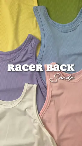 Stay comfy and stylish with our Racer Back Sando! 🤍 #racerbacktop #pambahay #pambahayoutfit #OOTD #fashiontok #kilyph #kilyphonline #sando #budolfinds #budolfindsph #fypシ #fyp #foryou #foryoupage 