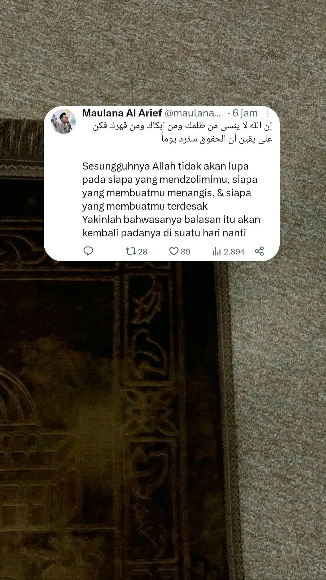 ❤️‍🩹 #doa #terdzolimi #jalurlangit 