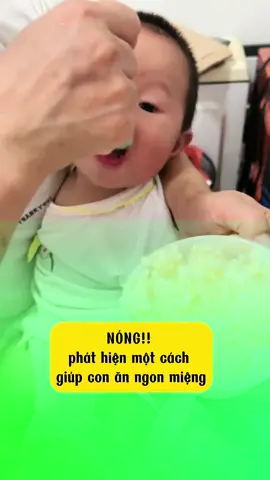 NÓNG! Phát hiện ra cách giúp bé ăn ngon miệng mà không phải mẹ nqof cũng biết #sirobabyplus #siroanngonbabyplus #babyplus #xuhuong  #tiktok #fypシ #chamcon #embedangyeu #anngon #phunu 