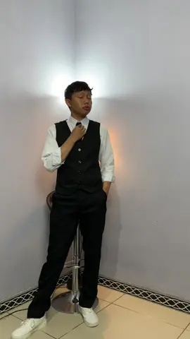 Set jas hitam 3 in 1 jas+celana+rompi CO di link bio yahh✌️ #setelanjaspria  #jaspria 