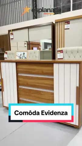 Beleza e Delicadeza 🧡 A comôda Evidenza é essencial para quem busca praticidade e elegância. Suas gavetas espaçosas para melhor aproveitamento do espaço para que você possa guardar o máximo de roupas possíveis mantendo a organização, junto com suas prateleiras que são super resistentes! Seu acabamento vai deixar um toque especial no ambiente e você ainda pode escolher a cor que mais lhe agradar entre Branco ou Branco com Nature por ser um produto flex! Acesse nosso site e busque pelo código 12063 #comoda #quarto #Home #lar #casa #fy #foryou 