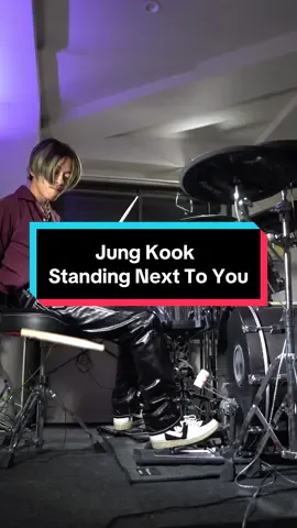 Jung Kook - Standing Next to You🌹　 #drums  #drum  #정국 　#jk  #jungkook  #cover   #bts  #army  #drummer  #kpop #standingnexttoyouchallenge 