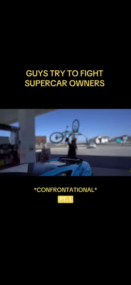 What would you do in this situation?                #dde #dailydrivenexotics #supercars #ferarri #mclaren #angry #mad #confrontation #fight #cartok #cartiktok #carcommunity #car #crazy #police #viral #fyp #cops 