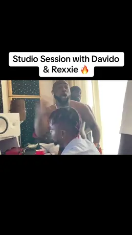 Studio Session with @davido & @BIG REXXIE  #davido #30bg #30bgdavido #davidoofficial #rexxie #rexxiepondabeat #hiptv #viral #fyp 