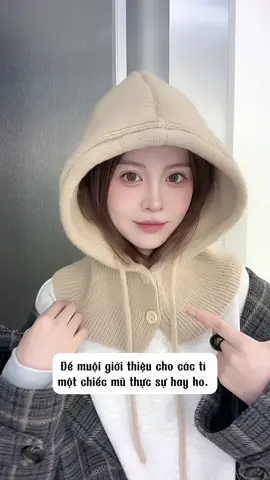 Bây giờ mùa đông có thể mua áo khoác k cần mũ rồi 🤭🤭🤭 #mulen #thoitrangnu #combomulenvagangtay 