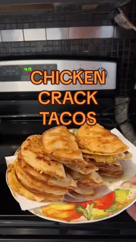 I call them chicken crack tacos because if you try one, you wont stop eating the rest 🥰 #fyp #foodtiktok #tacos #chickencracktacos #chickentacos #EasyRecipe #crockpot #crockpotrecipes #viral #tiktokshop #holidayseason #food 